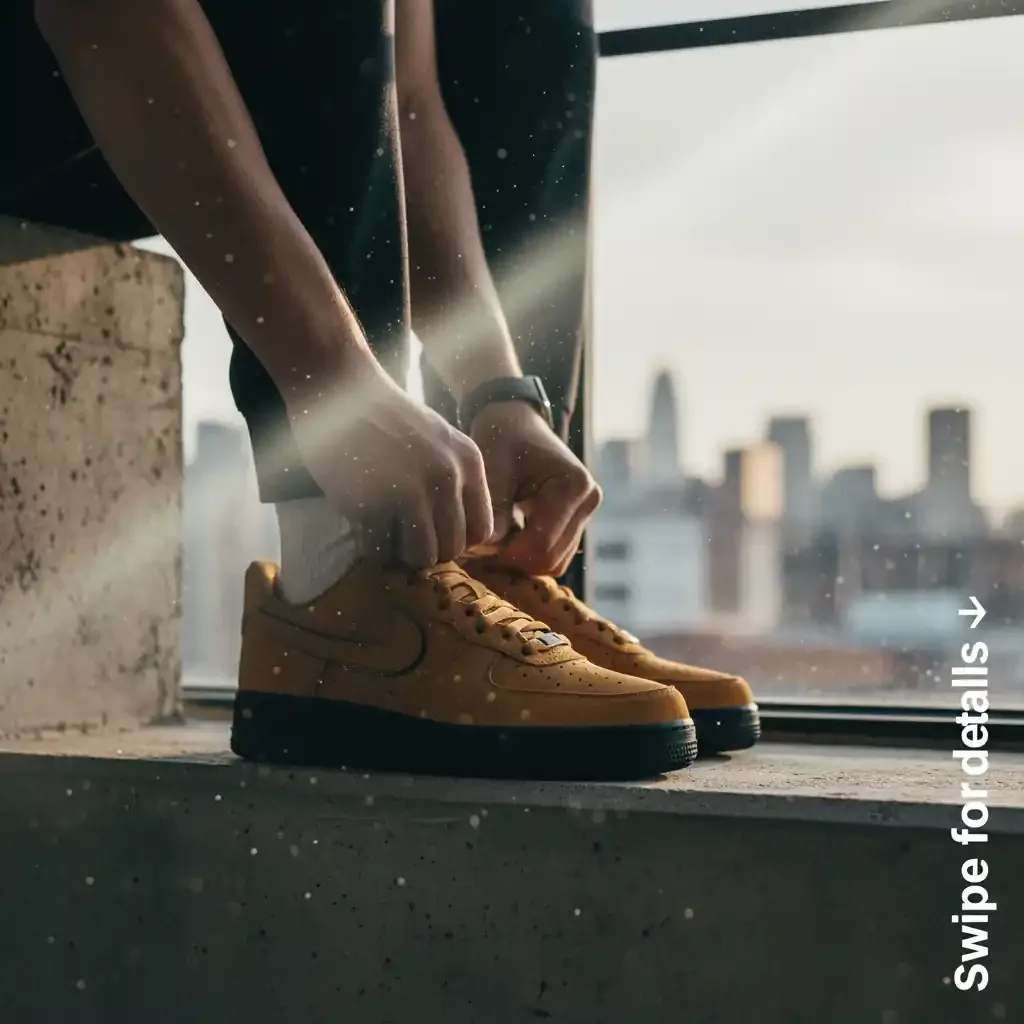 Nike Air Force 1, concept “Foundation for the Ascent”