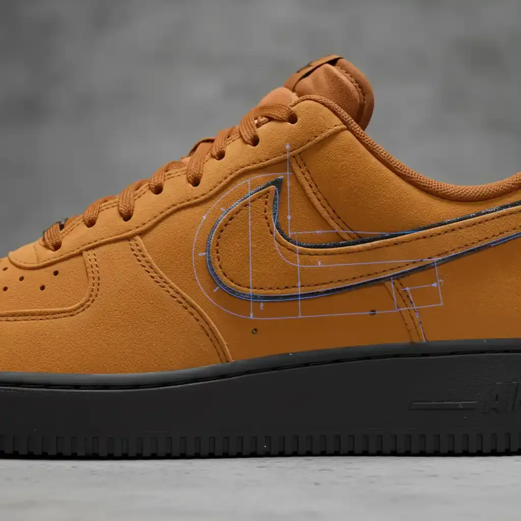 Nike Air Force 1, concept “The Architect's Blueprint”