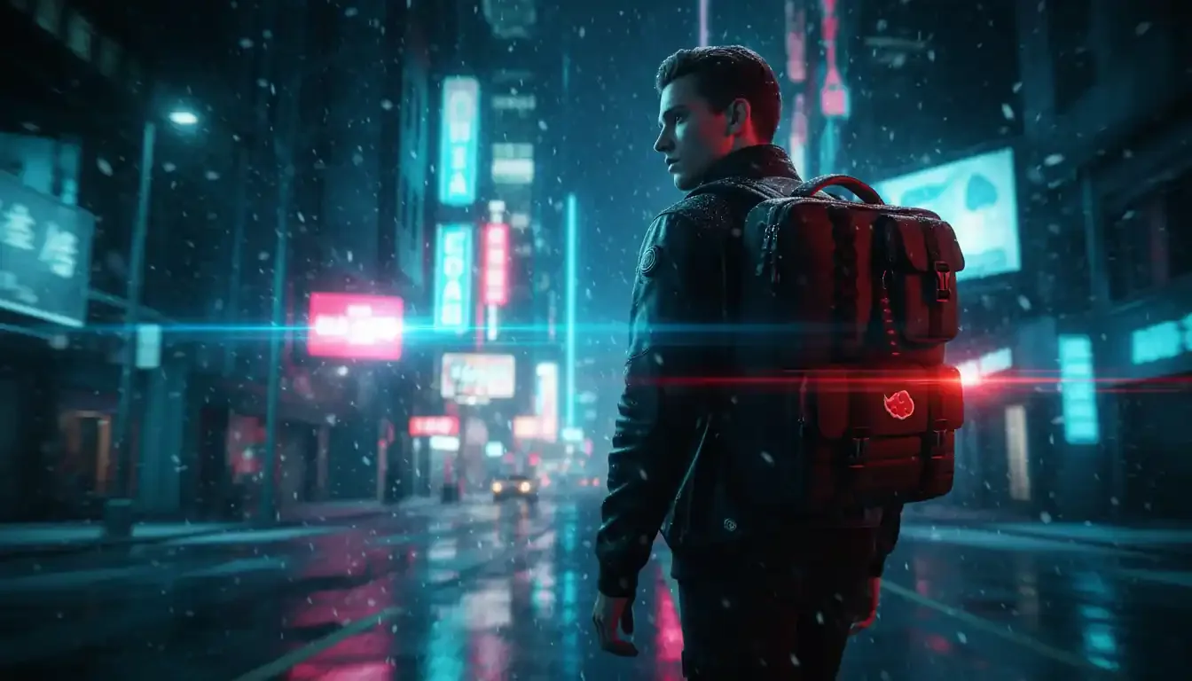 Urban Shinobi’s Holiday Mission as Website hero